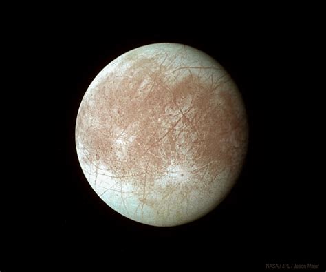 what is the surface of europa made of